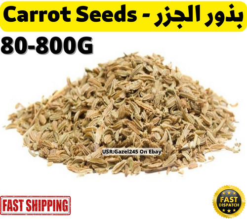 Carrot Seeds Dried Natural Organic Herb 80-800G بذور الجزر