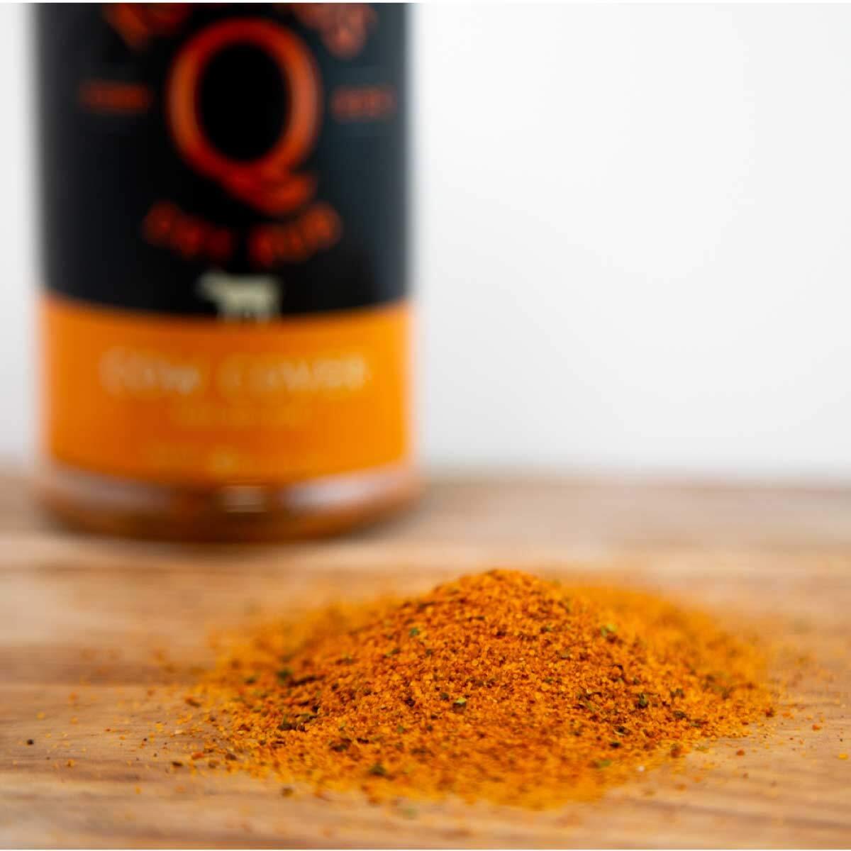 Kosmos Q Cow Cover BBQ Rub Award Winning Seasoning for Beef and Poultry 10.5oz