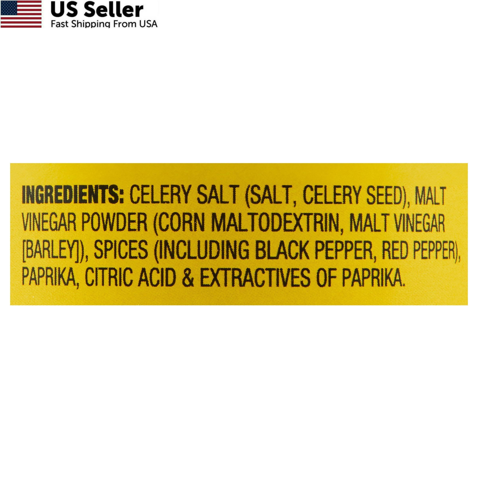 OLD BAY Seasoning, Malt Vinegar, Perfect for Fries, 4.76 Ounce (Pack of 1)