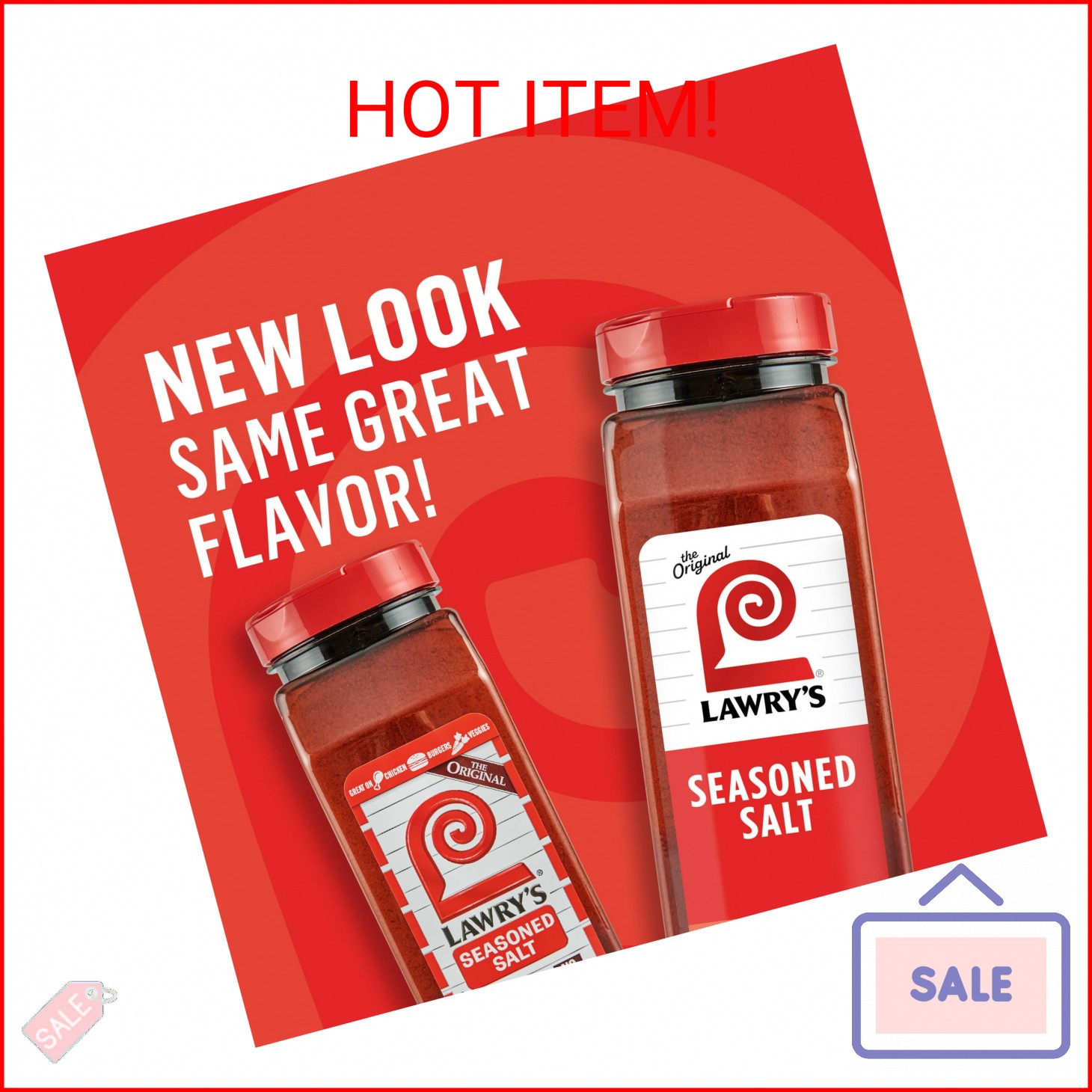 Lawry’s Seasoned Salt, 40 oz