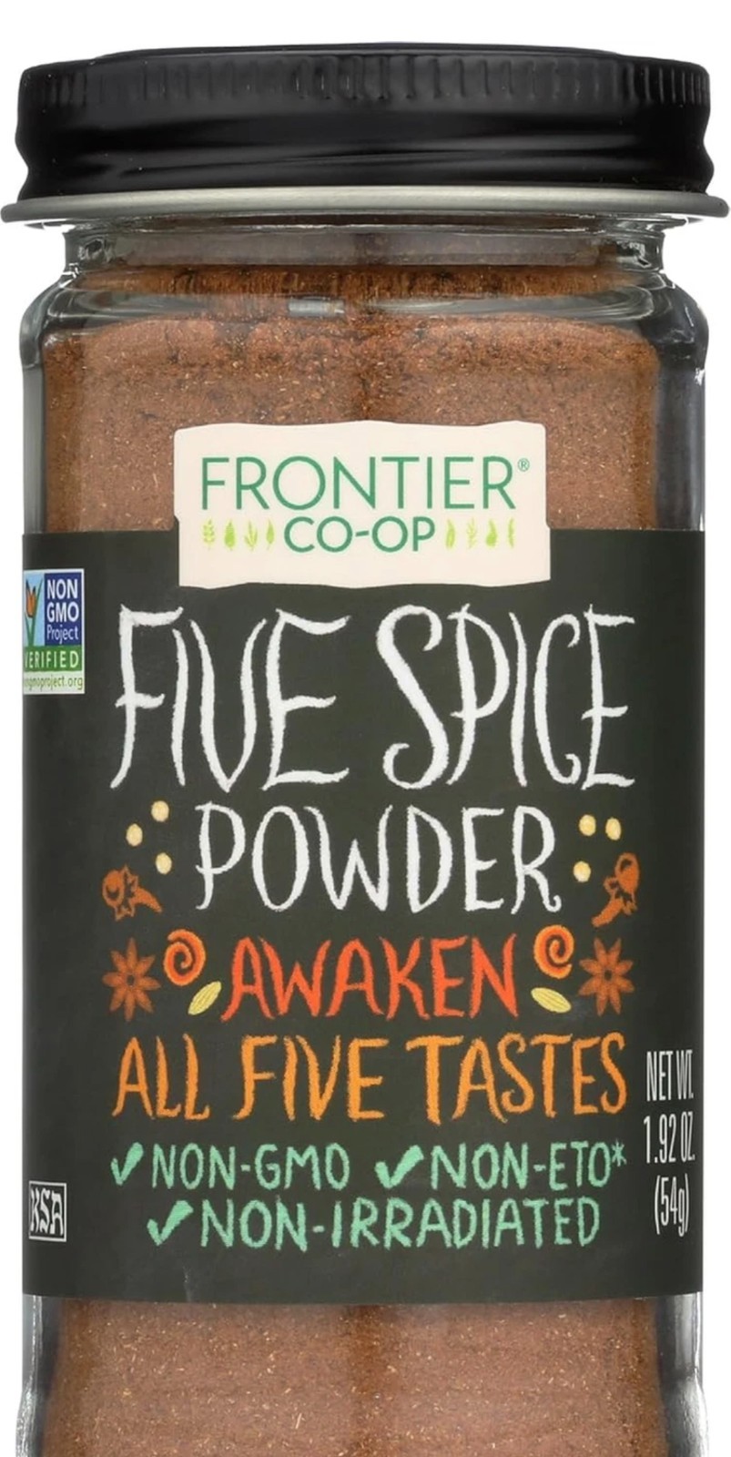 Five Spice Powder, 1.92 oz (54 g)