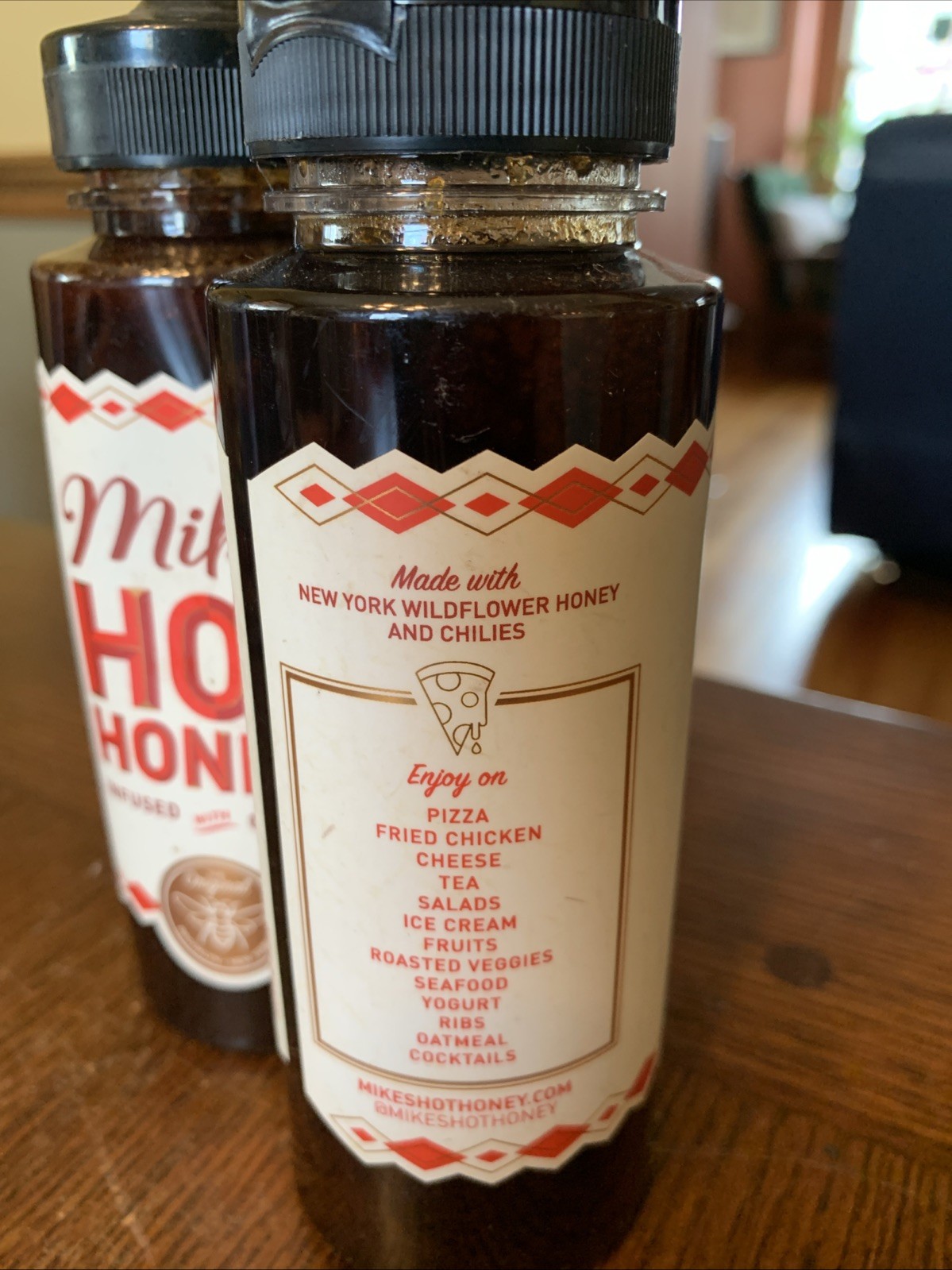 Mike’s @ Mike’s HOT HONEY @Honey & Chili Peppers @ 2x 340g/12oz (Pack Of 2)