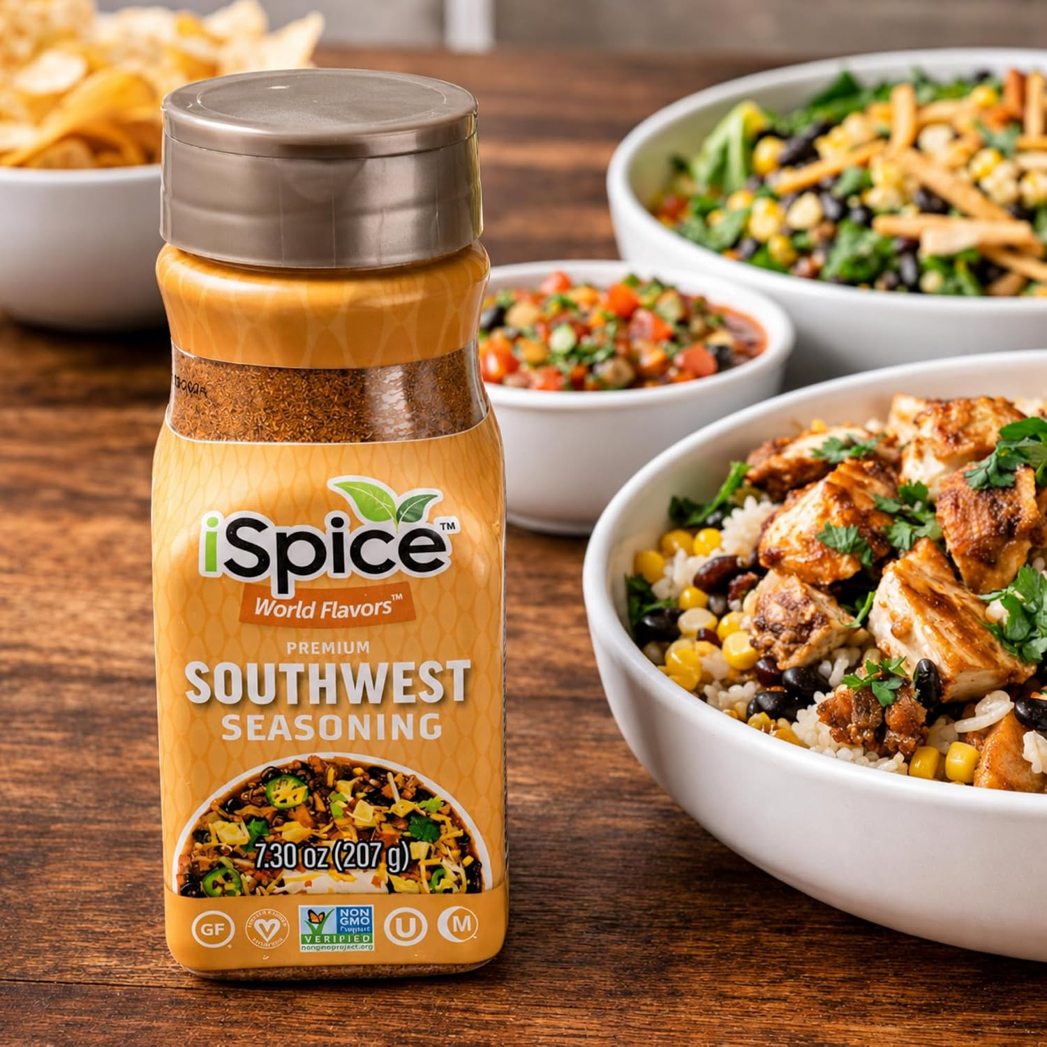 – SOUTHWEST SEASONING World Flavor Super Spice Blend | All Natural | Ready to Us