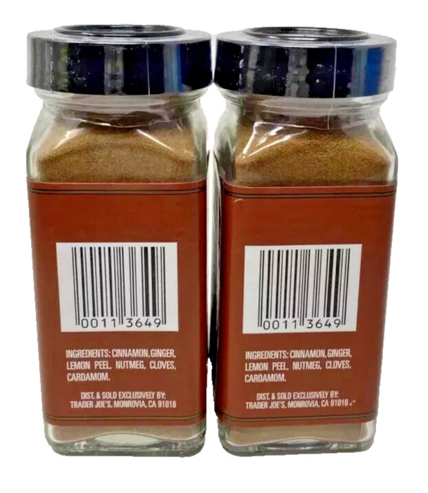 Trader Joe’s Pumpkin Pie Spice Seasoning Blend 1.8oz each Fall Seasonal Mix (1)