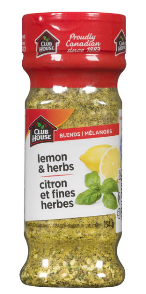Club House Signature Blends Lemon and Herbs 134g