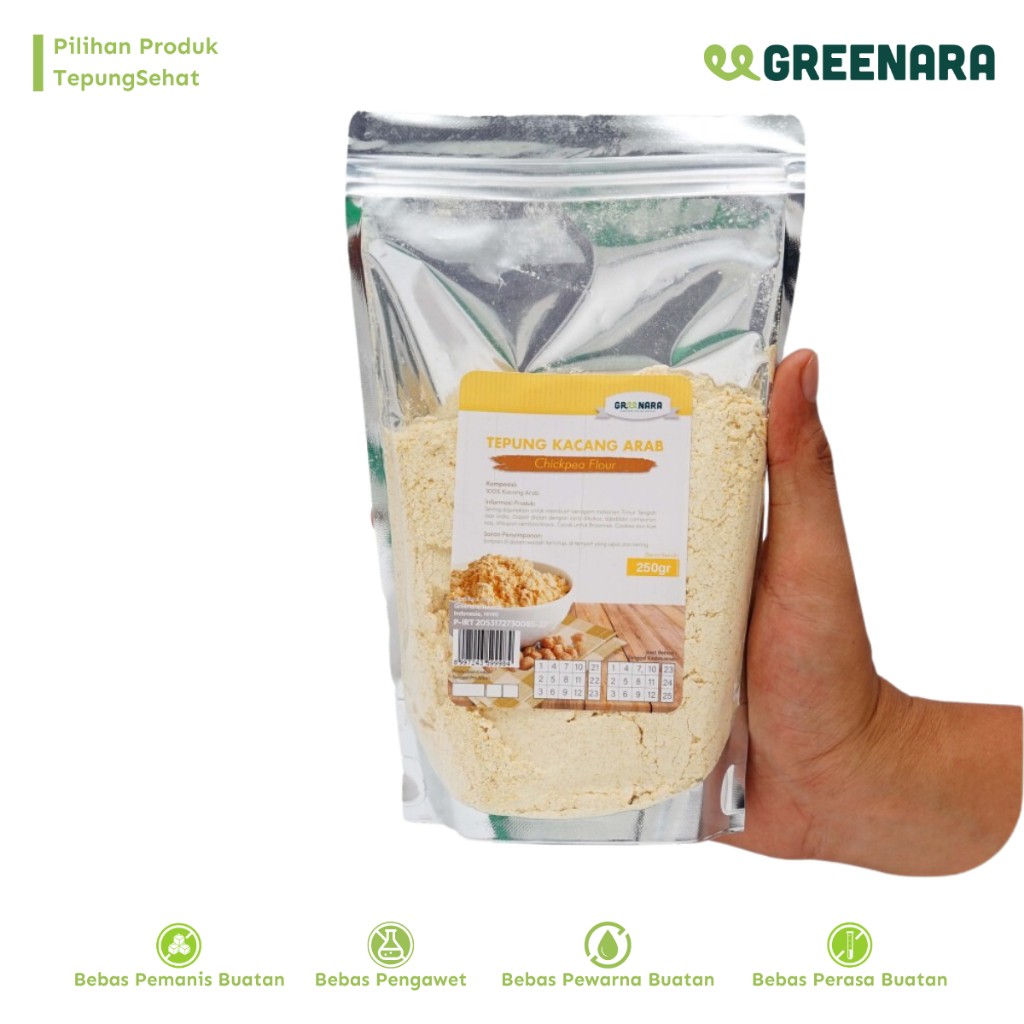 Chickpea Flour 250g | Natural Besan for Baking, Batters & Thickening | organic