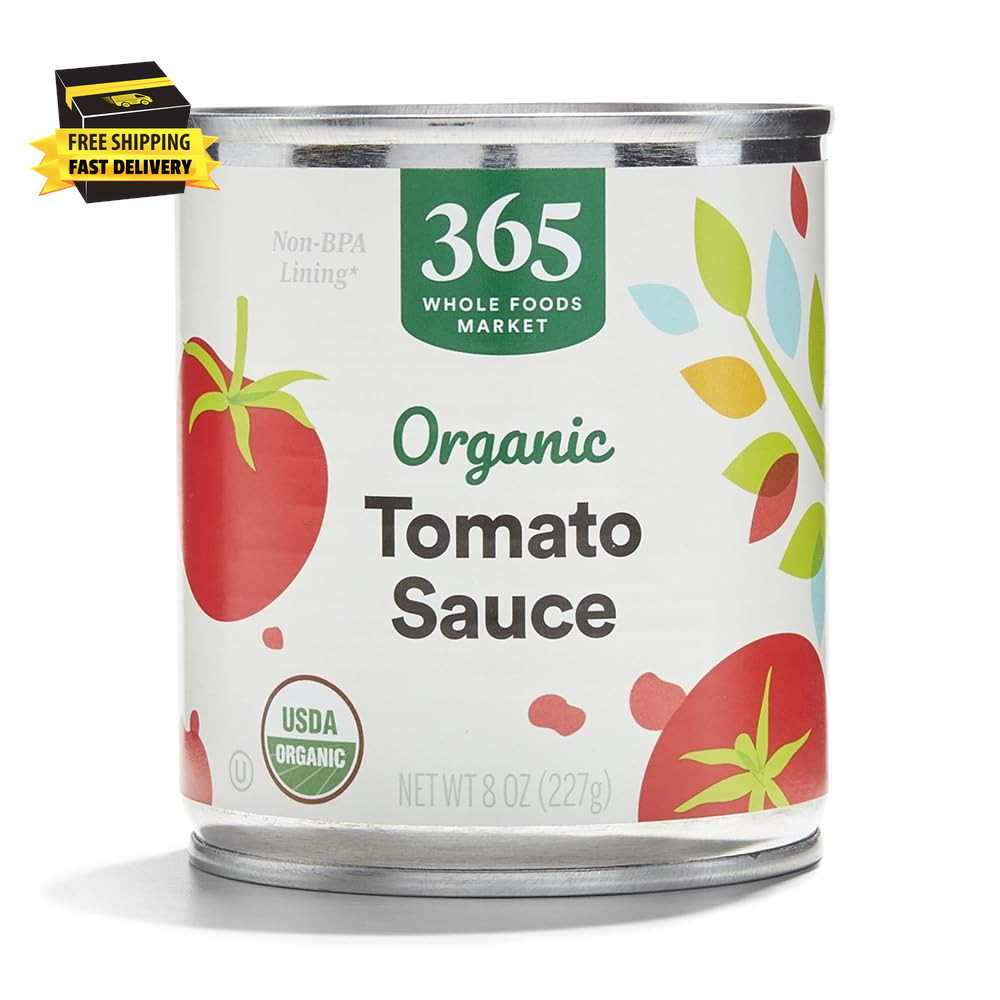 , Organic Tomato Sauce, 8 Ounce ⭐️⭐️⭐️⭐️⭐️