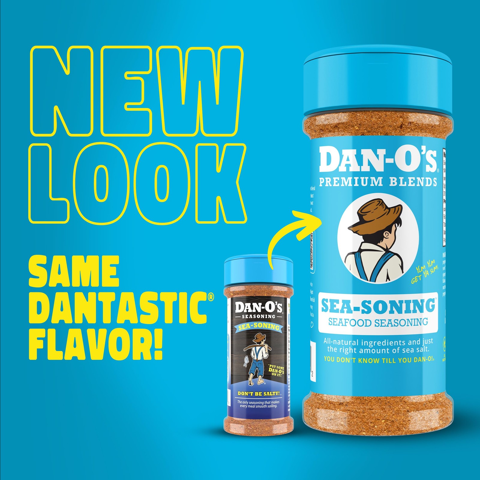 Dan-O’s SEA-soning Seasoning, 2.4 oz Bottle, Ounce (Pack of 1)