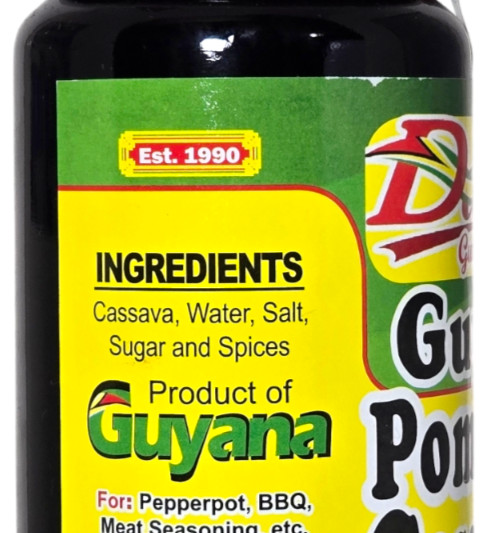 Dave’s Guyana Pomeroon Cassareep seasoning / pepper pot / BBQ etc – 12 oz