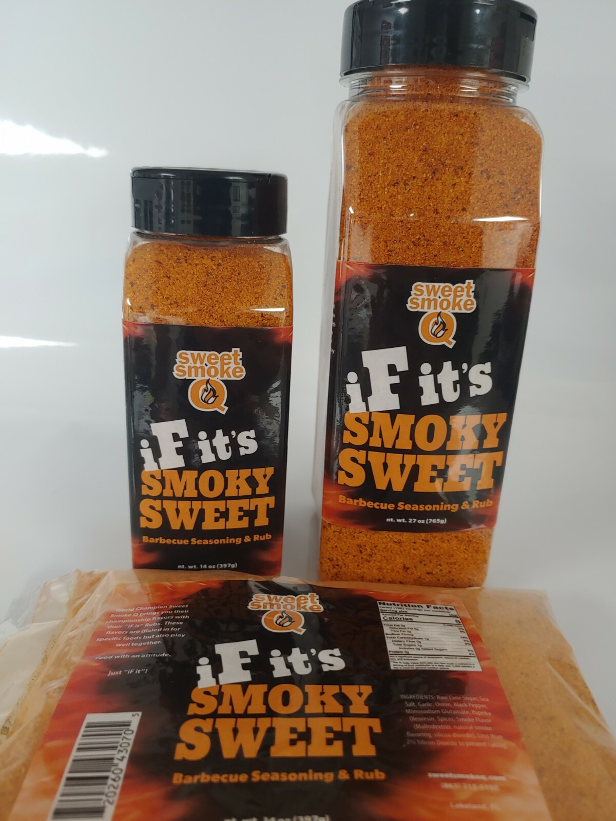 Sweet Smoke Q “iF it’s” SMOKY SWEET Award Winning BBQ Seasoning Rub 