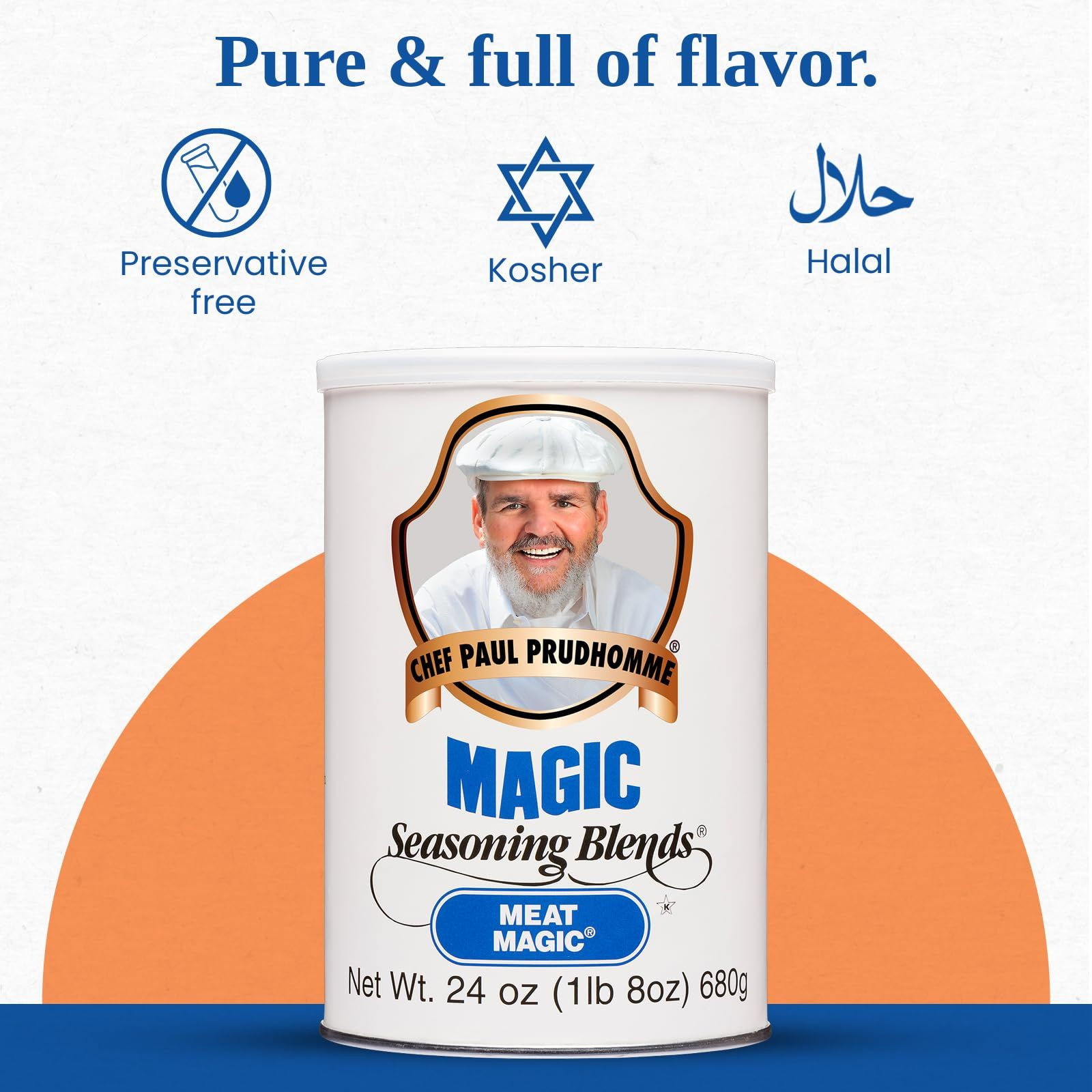 Magic Seasoning Blends Meat Magic, Bold & Savory Steak 24 Ounce (Pack of 1)