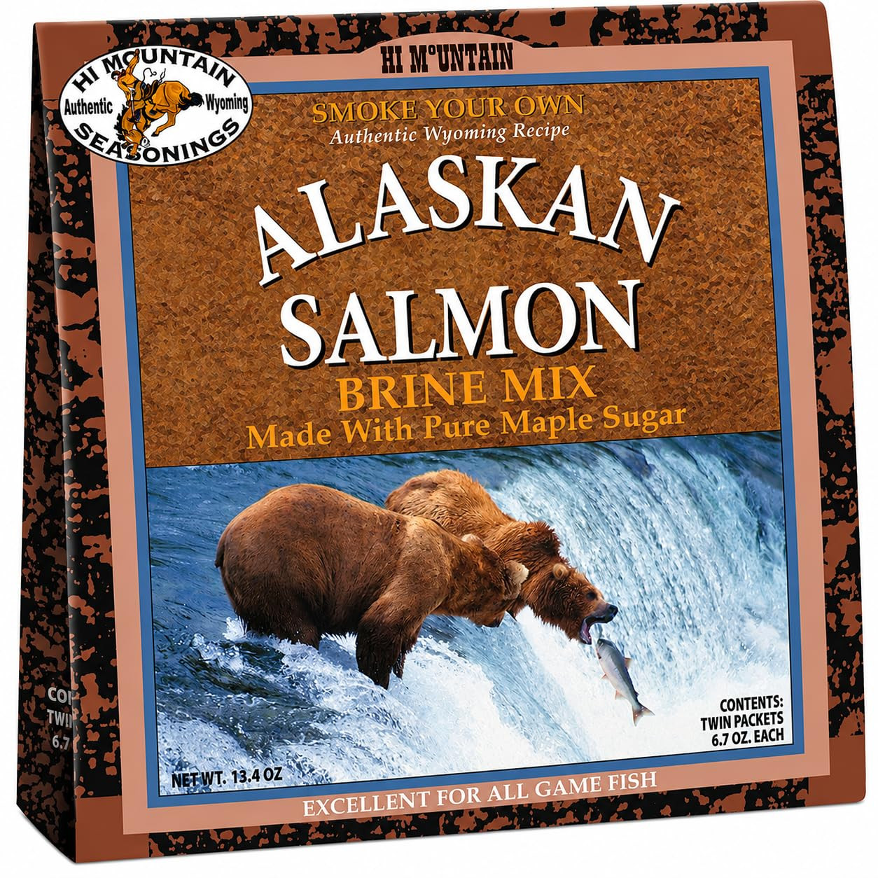 Seasonings Fish Brine Mix | ALASKAN SALMON | Fish Brine for Smoking | Create Del