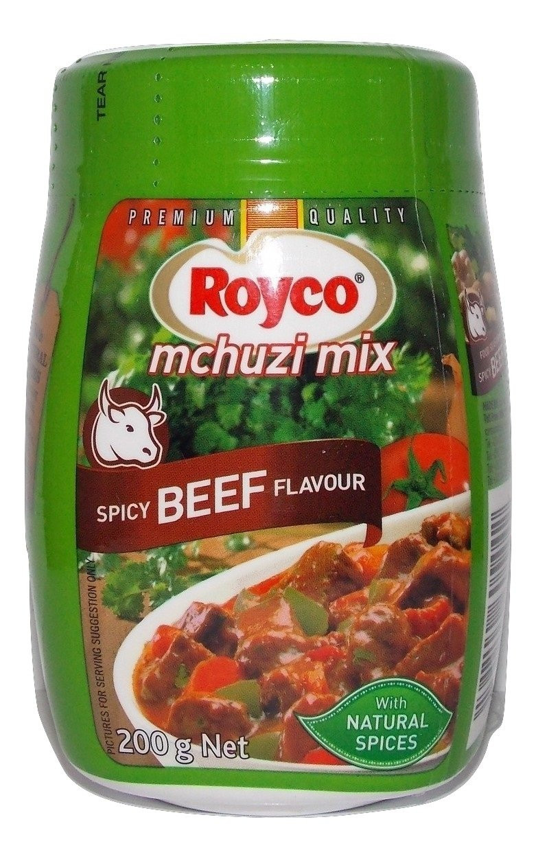 Royco Mchuzi Mix Spicy Beef Flavour Seasoning 200g Pack of 2 Enhance Meals