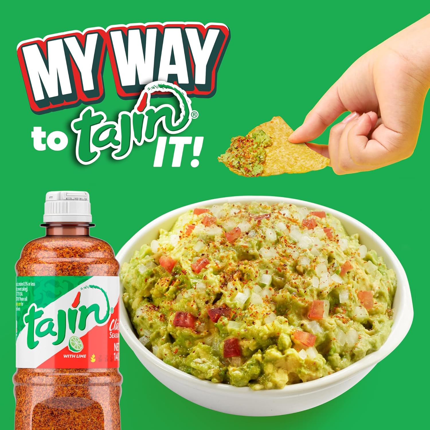 Clásico Chile Lime Seasoning 14 Oz (Pack of 1)