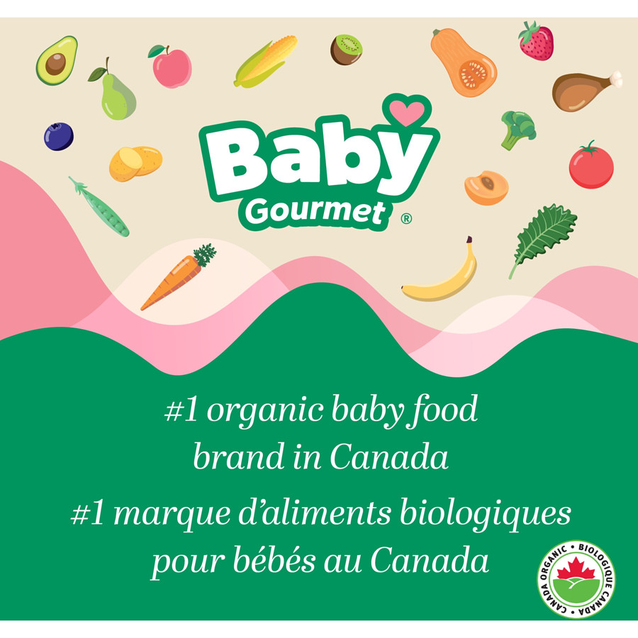 2-Pack Baby Gourmet Organic Puffies Strawberry Beet