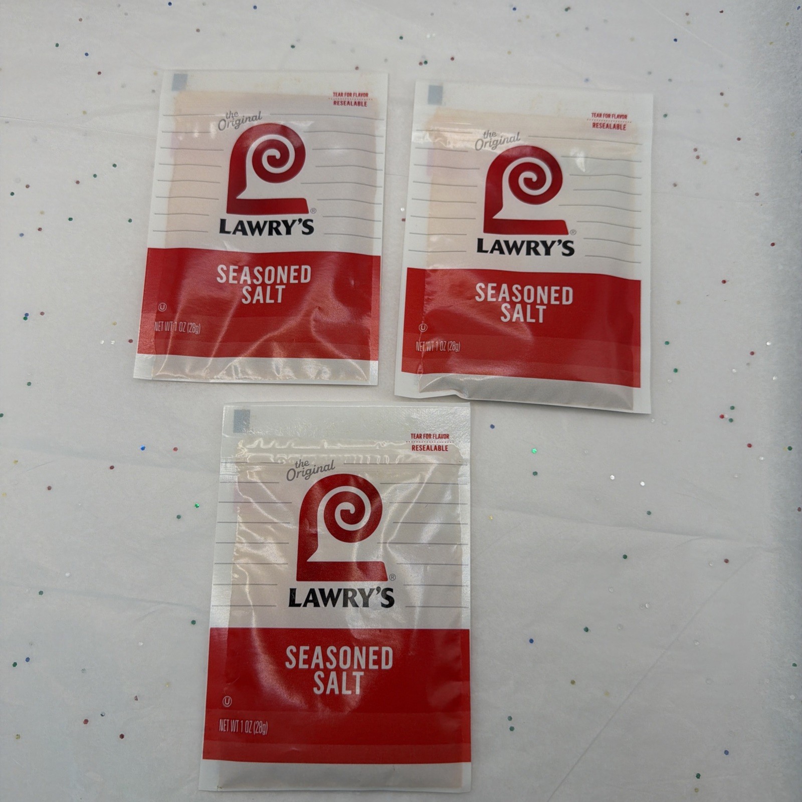 Lawry’s Seasoned Salt Original 1 oz 3 Pack McCormick New Sealed USA