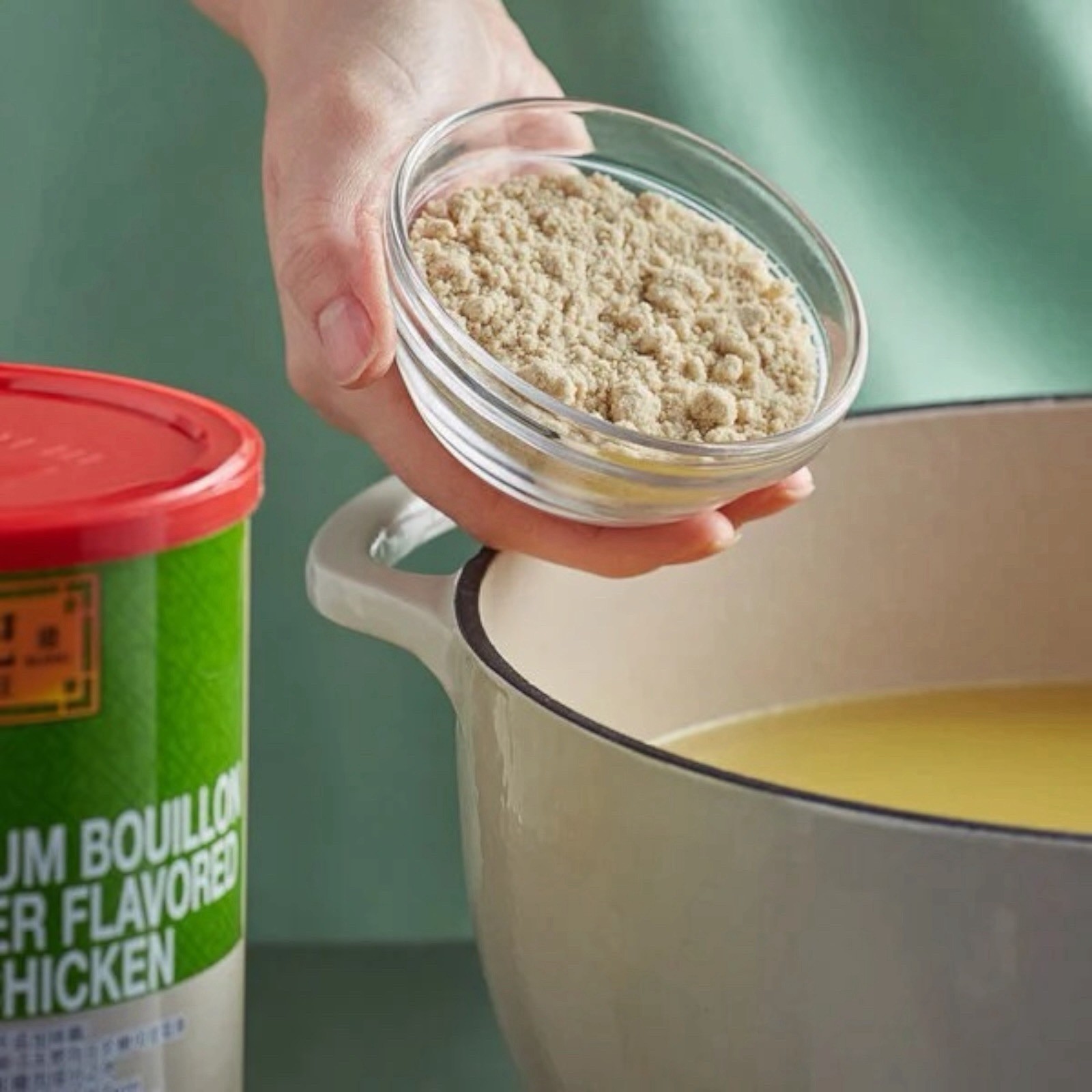 Lee Kum Kee Premium Bouillon Powder Flavored with Chicken 35oz(Pack of 3)