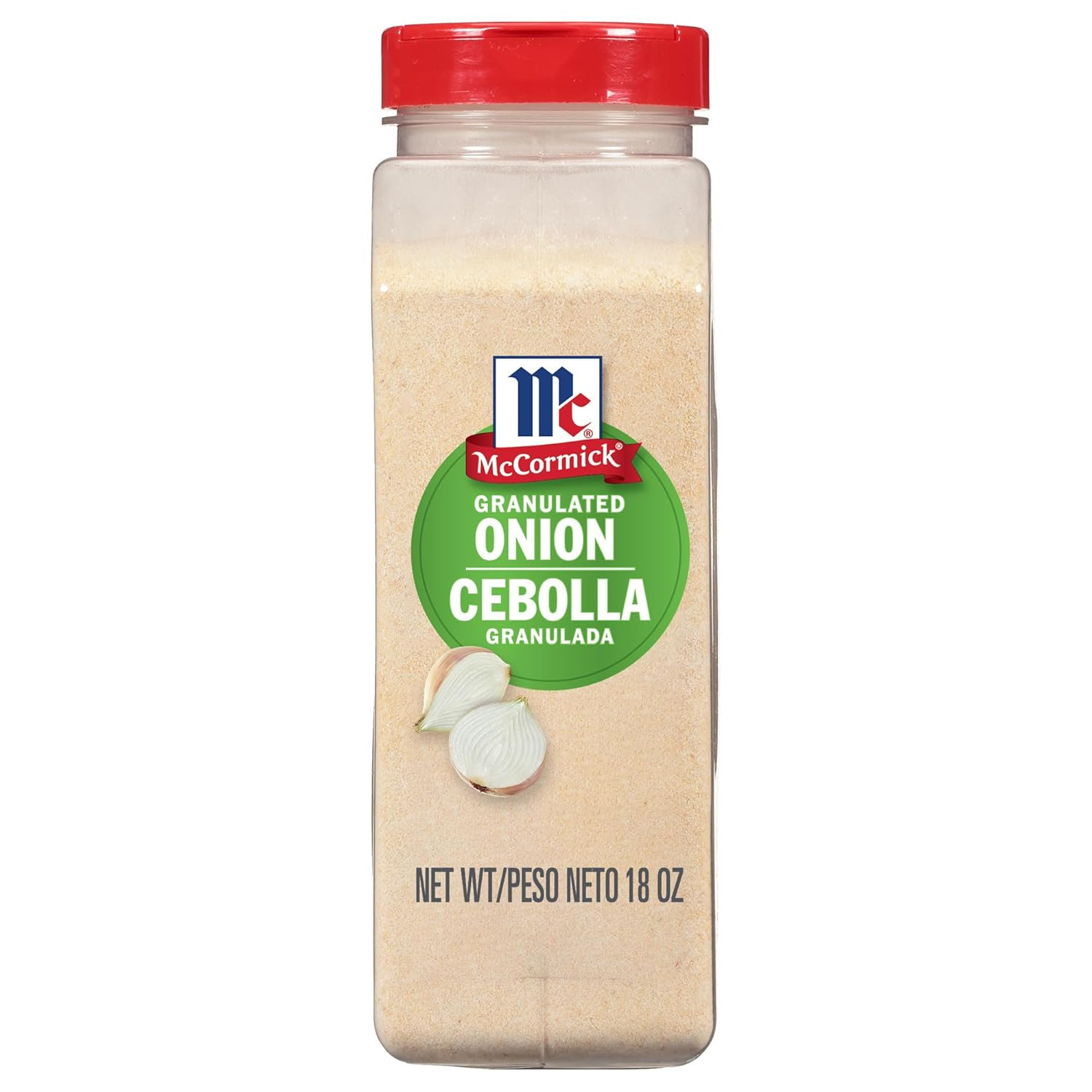 Mccormick Granulated Onion 18oz Premium Onion Powder Seasoning for Cooking