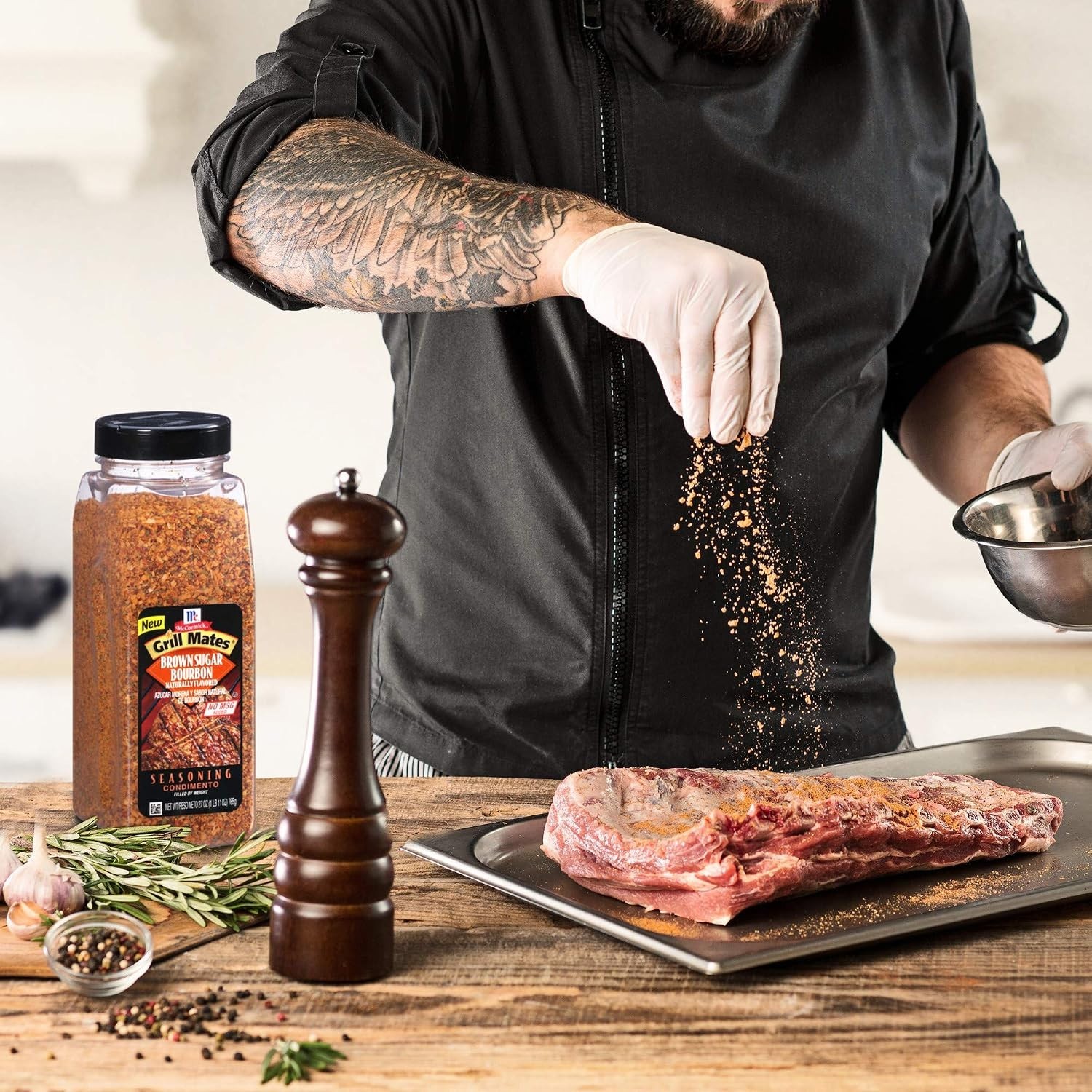 Brown Sugar Bourbon Seasoning for Steak, Poultry, Vegetables