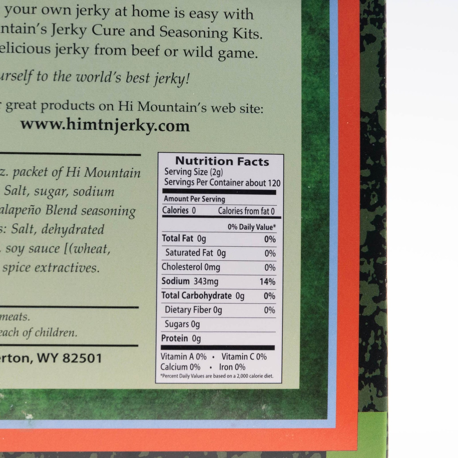 Hi Mountain Jerky Seasoning and Cure Kit | JALAPENO 7.2 Ounce (Pack of 1)