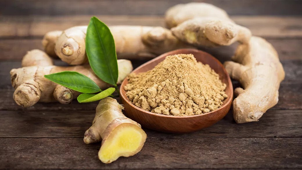 organic Dried ginger root powder 100% pure natural premium quality Ceylon spice