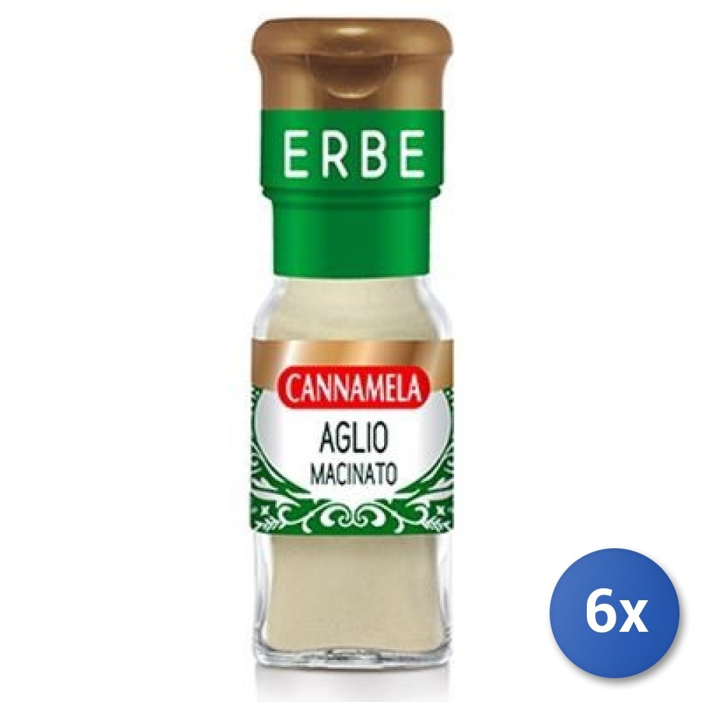 6X Multipack Cannamela Minced Garlic 40G