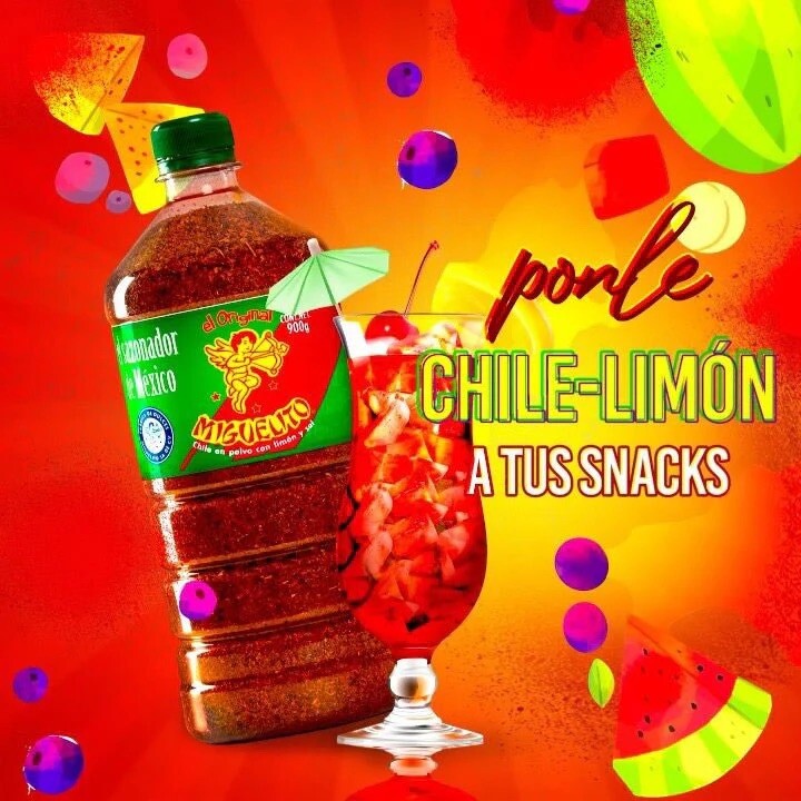3X MIGUELITO CHILE Y LIMÓN – Fruit Snack Seasoning Chili & Lime Powder (3 Pack)