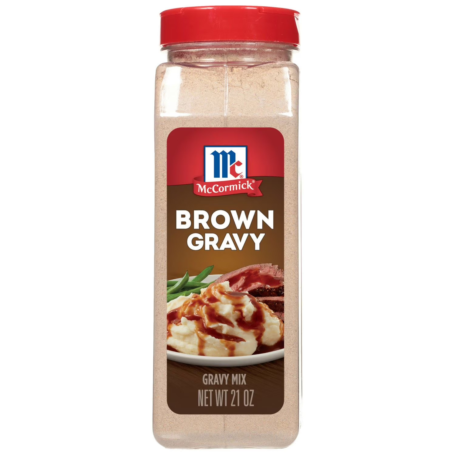 2 PACK – McCormick Brown Gravy Mix (21 oz.) Total 42 oz. FREE SHIPPING