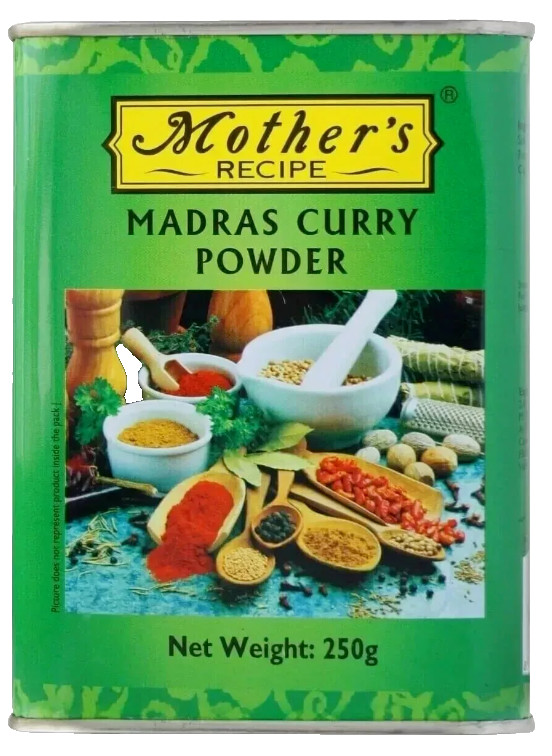 The original Mother’s Recipe Madras Curry Powder 250g Fresh 1 year expiry