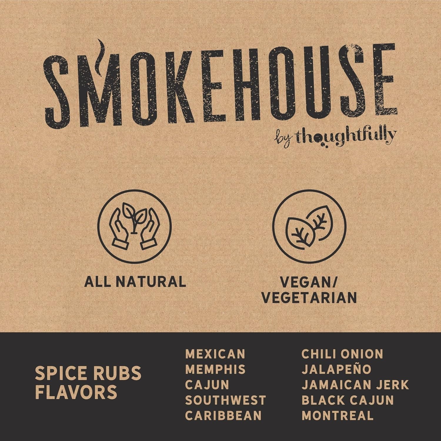 Smokehouse Gourmet Grilling Spice Set – 10 Unique Flavors in Glass Bottles