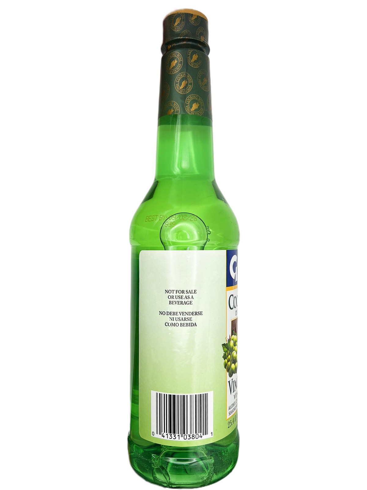 Goya Dry White Cooking Wine 25.4 Fl.Oz. | Vino Seco Blanco 750ml (PACK OF 02)