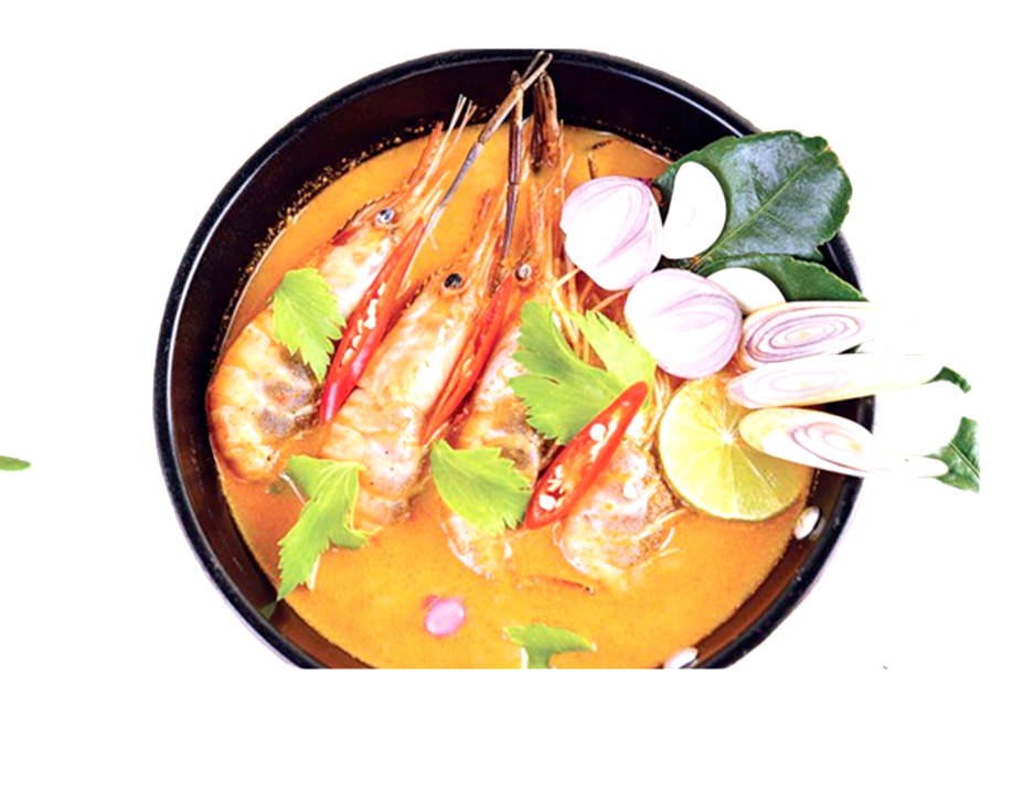 Tom Yum Flavor Cubes Powder Soup Thailand RosDee 72 g x 6 pcs .
