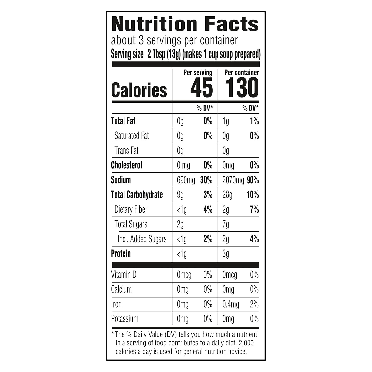 Soup Mix and Recipe Mix French Onion for Soups, Sauces and Simple Meals No Artif