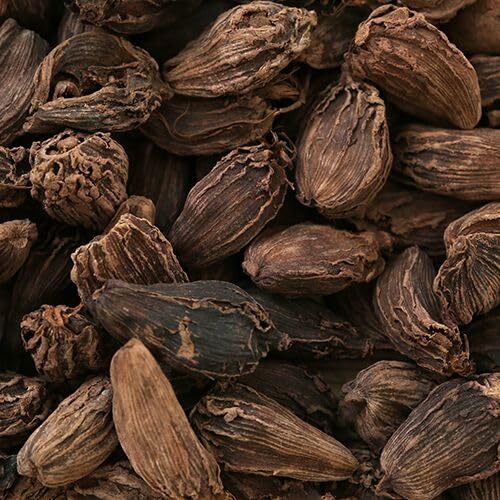 Whole Black Cardamom Indian Organic Spices Natural Dried Spice Pure Herbs