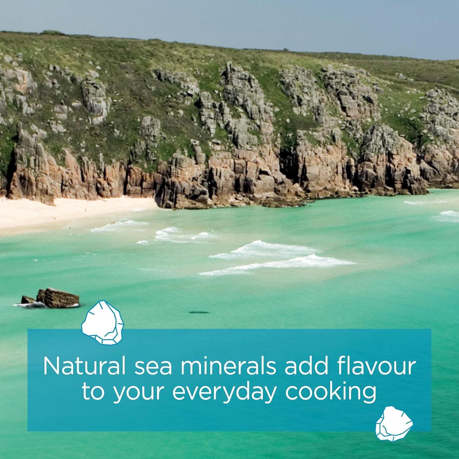Cornish Sea Salt | Celtic Salt | 7.9 Ounce Sea Salt Crystals | Mineral Cooking