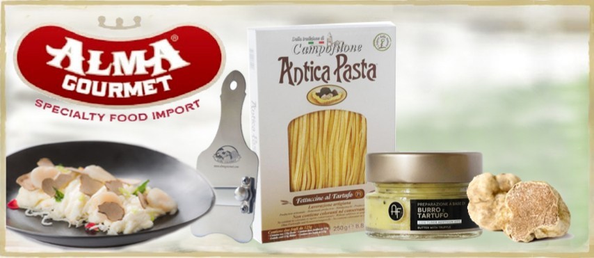 Fresh Italian White Truffle Fettuccine Dinner Kit – 1oz Truffle Gourmet Set