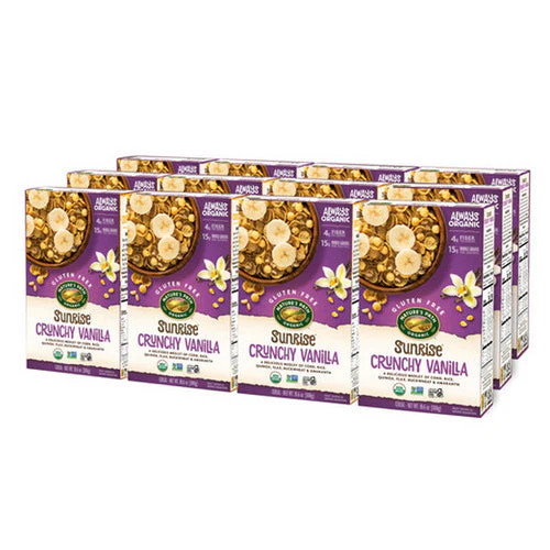 Organic Sunrise Crunchy Vanilla Cereal 10.6 Oz(Case Of 12) By Natures Path