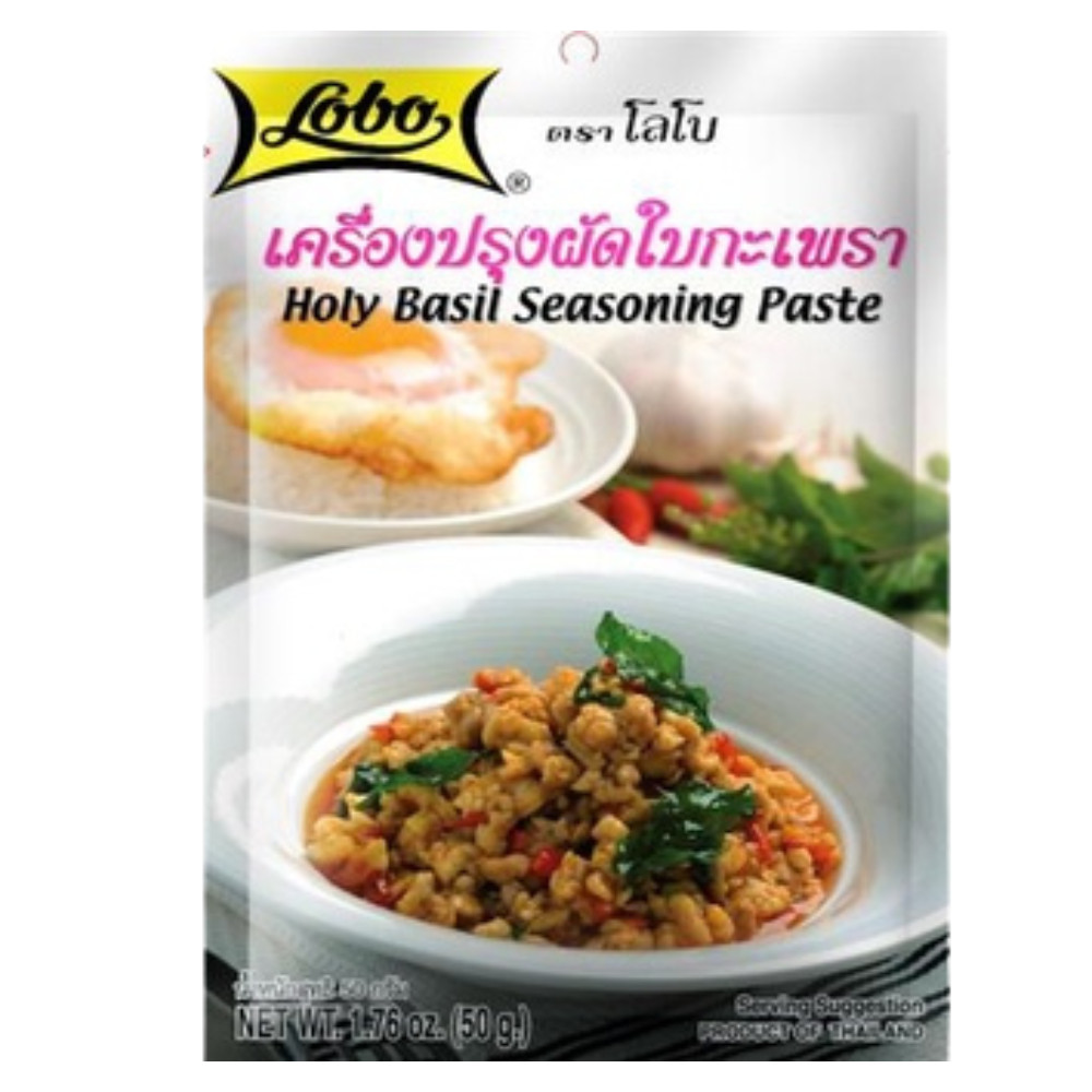 Lobo Thai Seasoning Mix & Cooking Paste Set 10 Packs Assorted Spicy Sauces