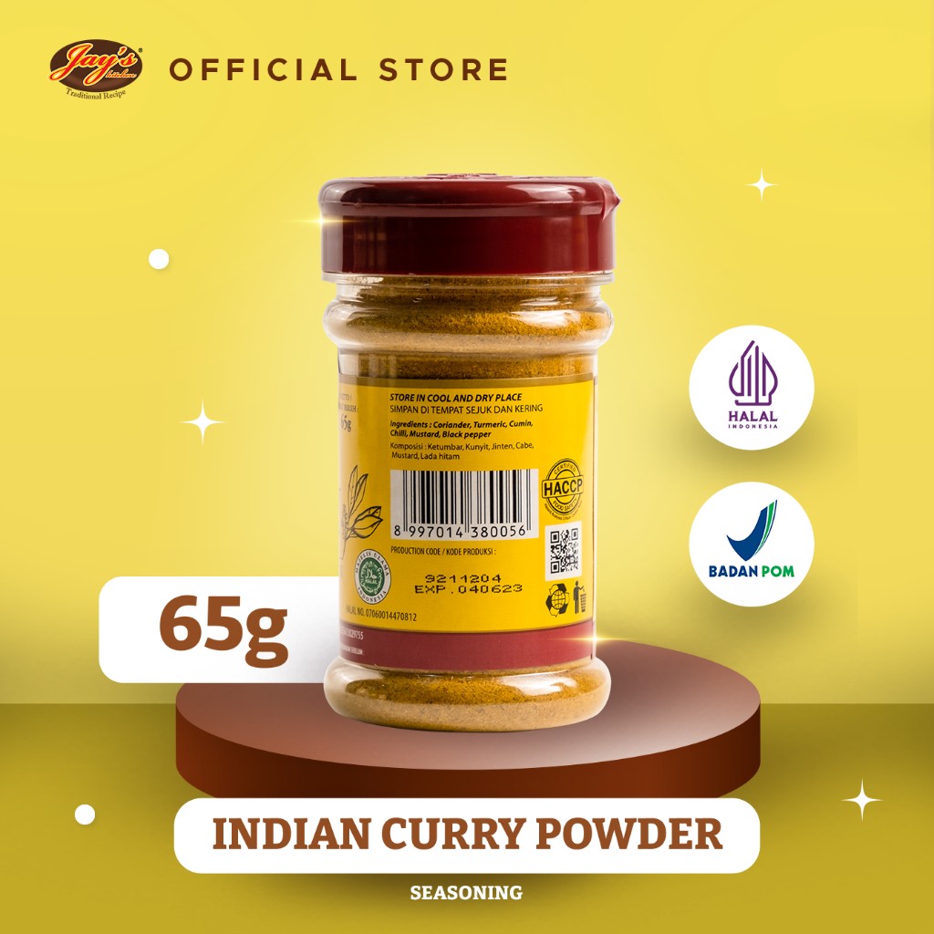 Indian Curry Powder Spice Blend 65g aromatic cooking seasoning