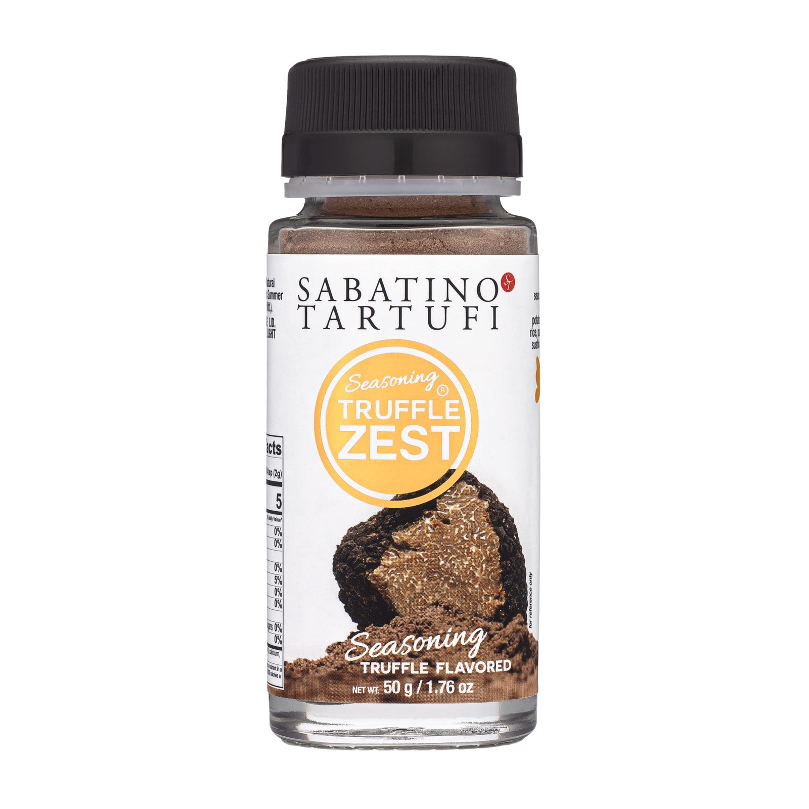 Sabatino Tartufi Truffle Zest Seasoning, The 1.76 Ounce (Pack of 1), White