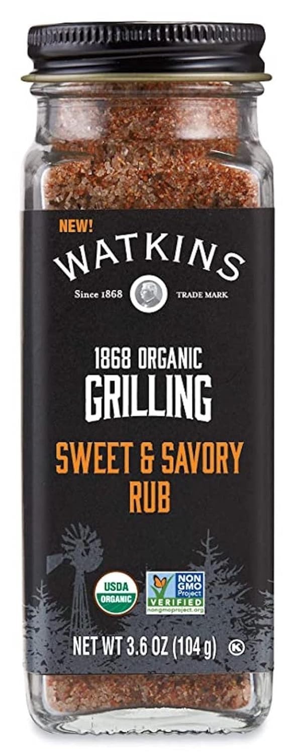 Non-GMO Organic Sweet & Savory Grilling Rub, 3.6 Oz – Gourmet Kitchen Essential