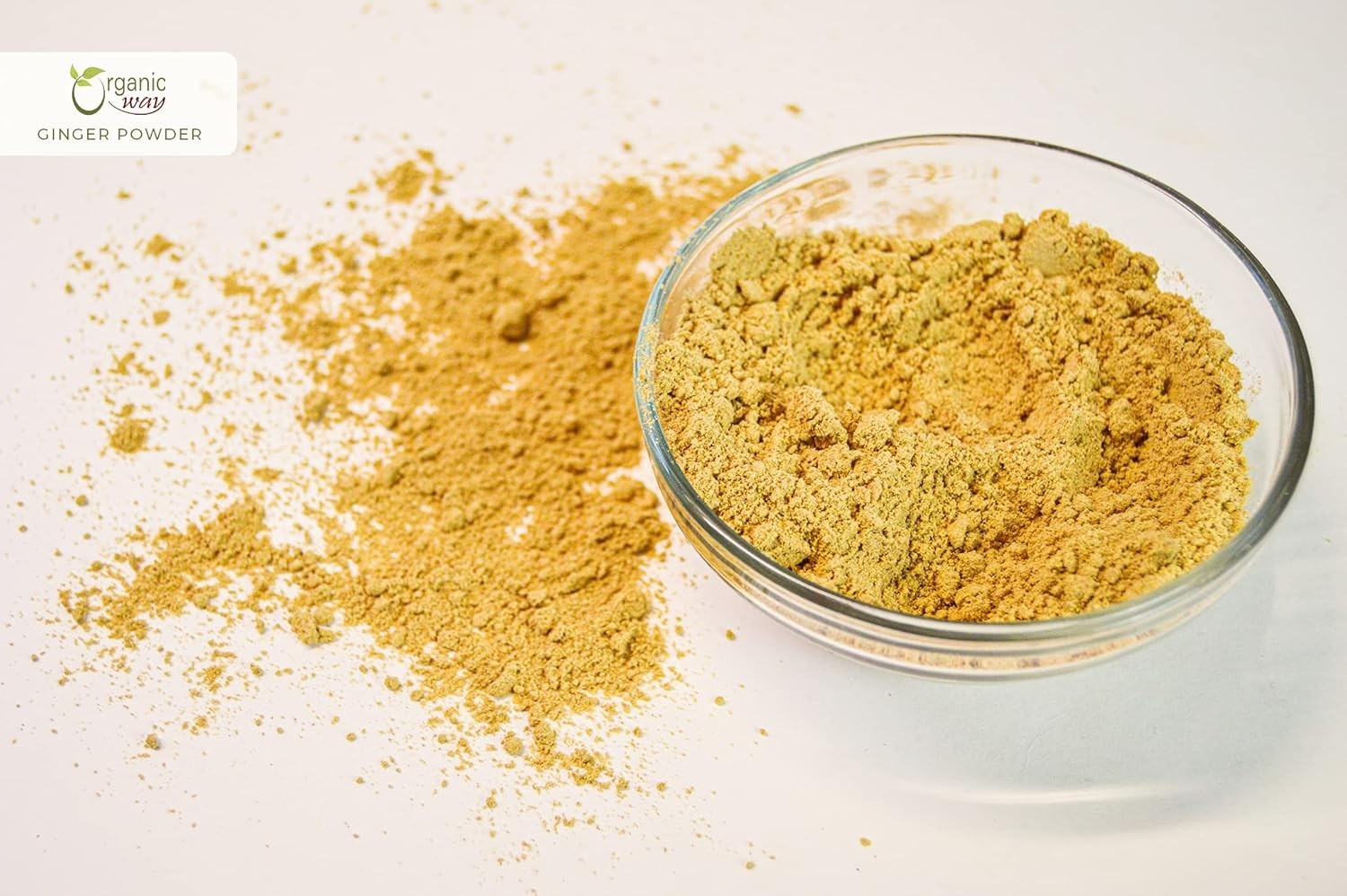 Ginger Root Powder – Organic, Kosher & USDA Certified (1LBS / 16Oz)