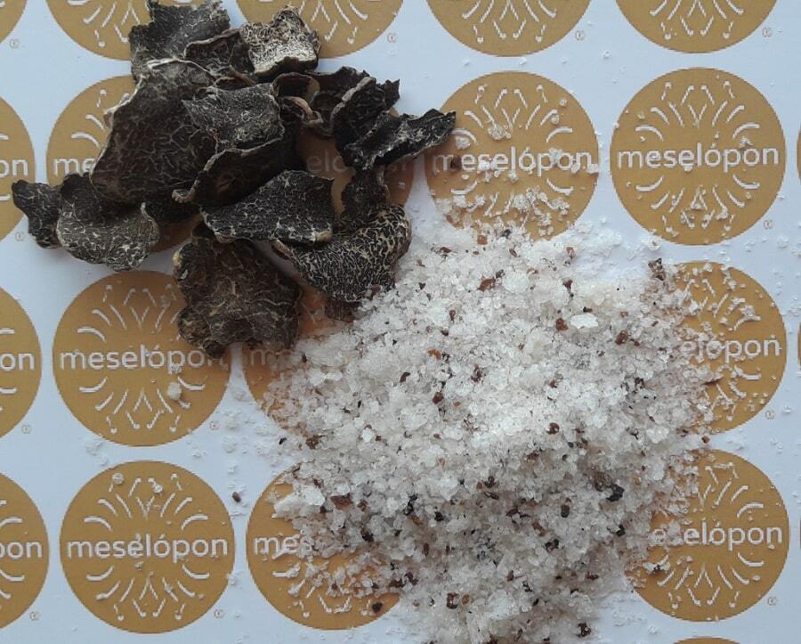Black Truffle Salt Seasoning Salt Truffle Fleur De Sel Blend Flor De Sal Truffle
