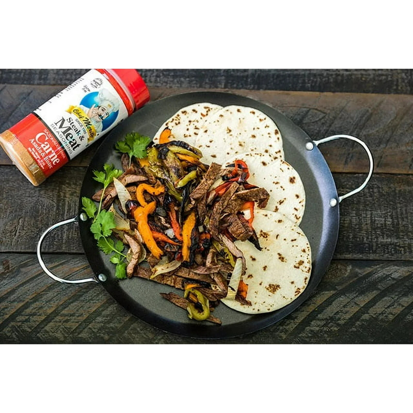 Chef Merito Steak & Chicken Seasoning Combo (4 Pack ) 2 Pack Each Flavor 14 oz