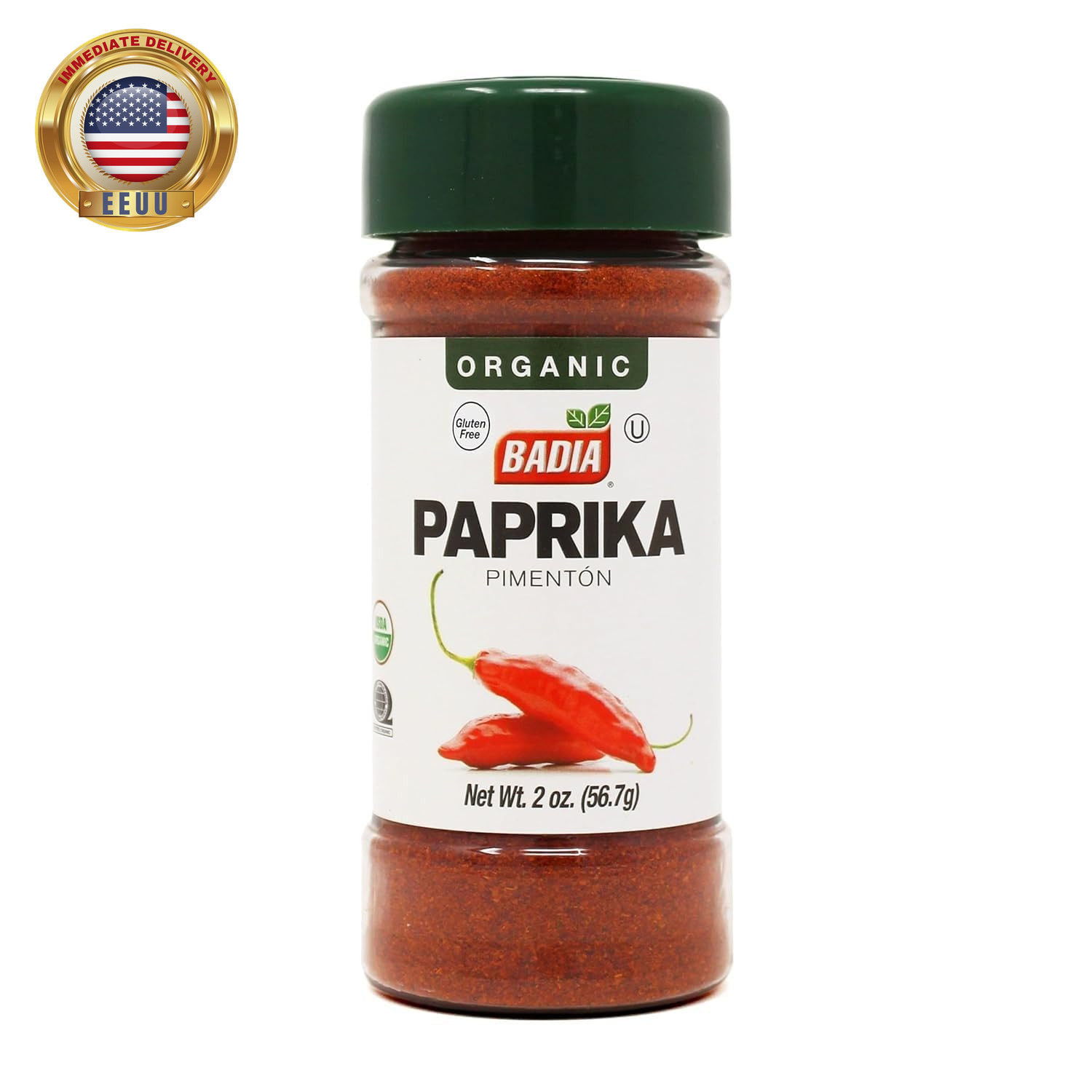 Organic Paprika, 2 Oz – Sweet & Smoky Flavor, Ground Red Pepper for Cooking, Sea