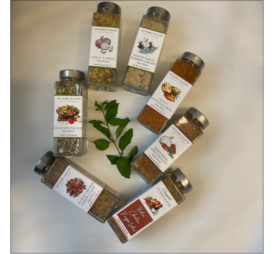 The Gourmet Collection Spice Blends Seasoning Pick Flavor New Large size each.