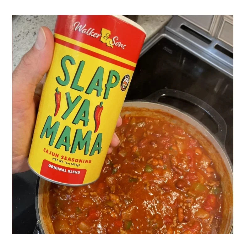 Slap Ya Mama Original Blend Cajun Seasoning,16 oz Canister – Authentic Louisian.