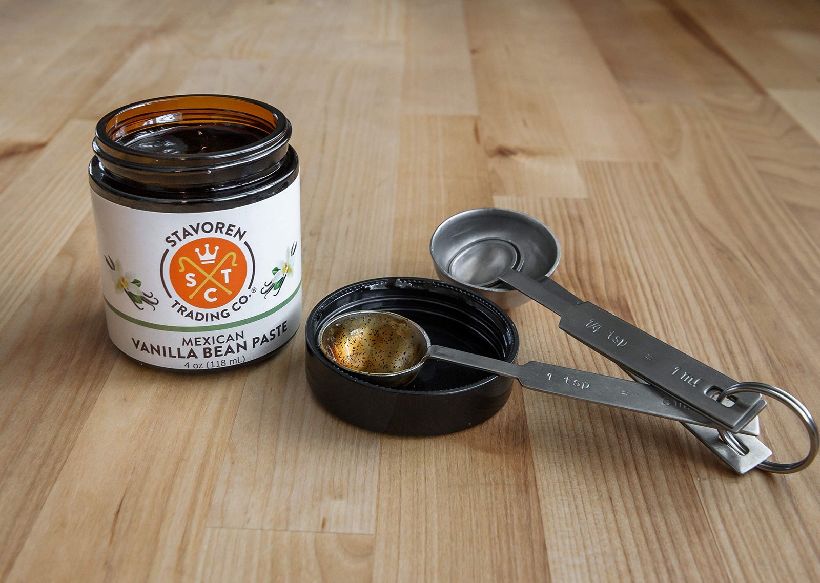 Mexican Vanilla Bean Paste – 4oz. – Baking, Cooking, and 4 Fl Oz (Pack of 1)