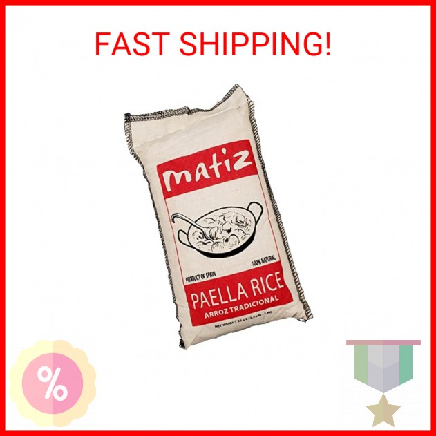 Matiz Valenciano Paella Rice from Spain | Traditional Spanish Medium-Grain | Ris