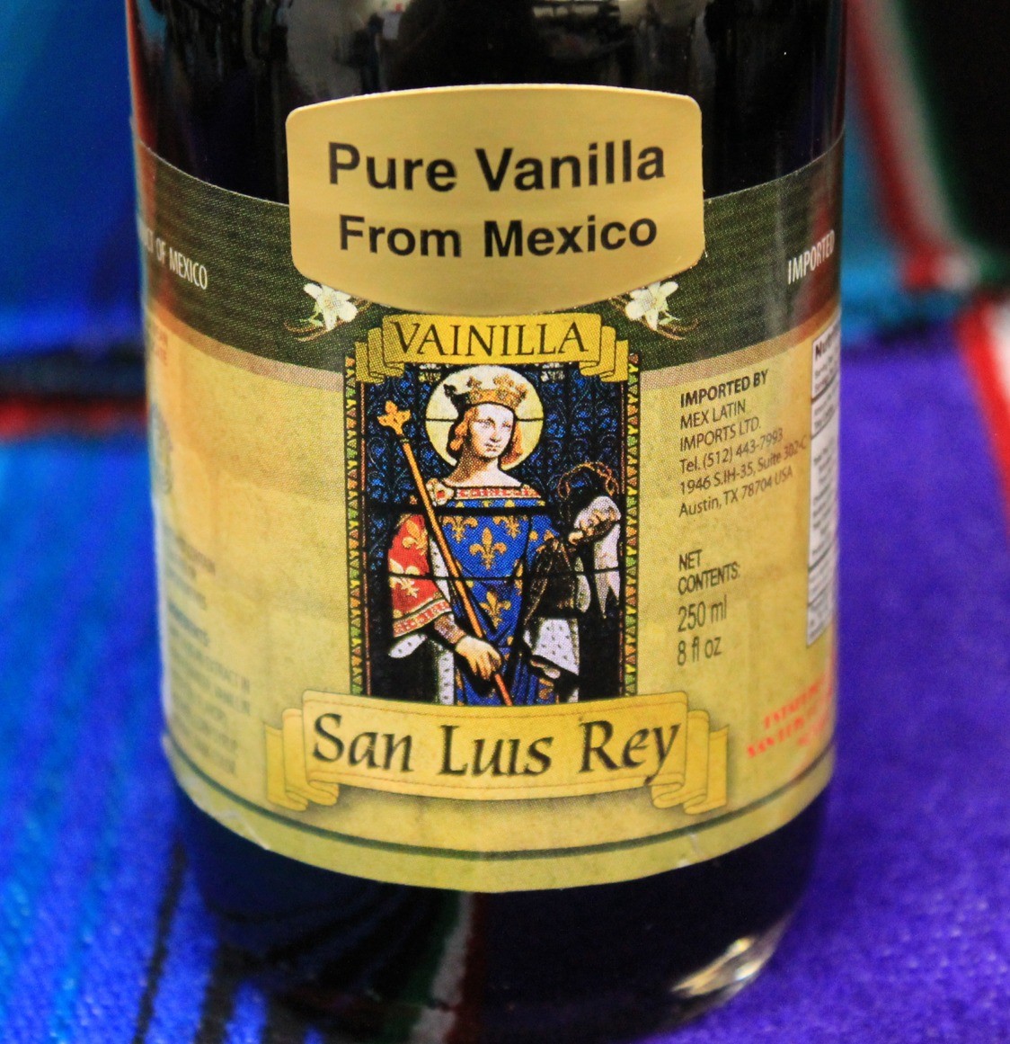 Mexican Vanilla Extract San Luis Rey 8.45 fl oz